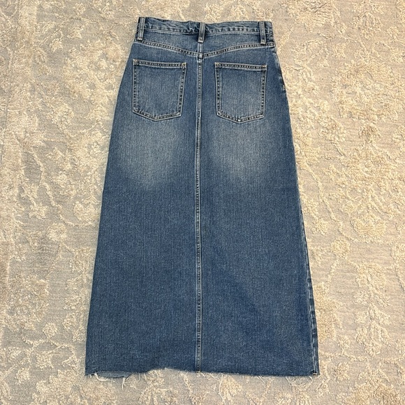Aqua long denim skirt - Picture 3 of 3